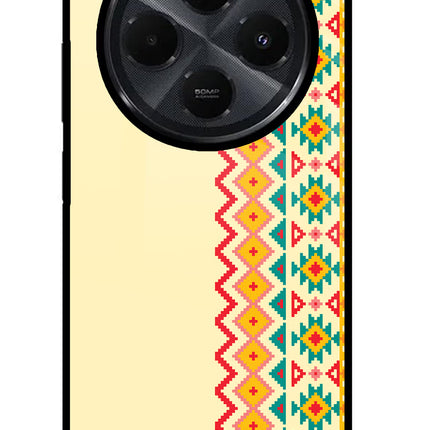 Ethnic Seamless Redmi 14C 5G Glass Case
