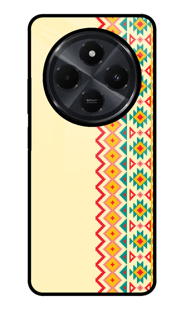 Ethnic Seamless Redmi 14C 5G Glass Case