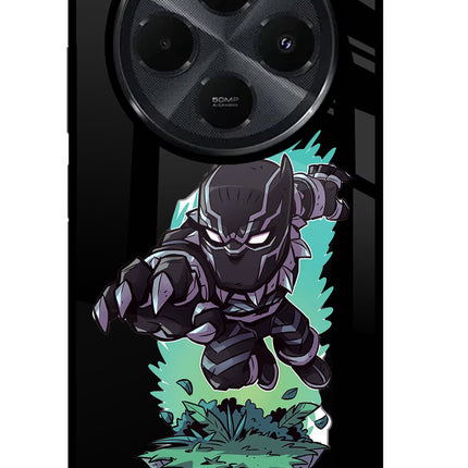 Black Panther Redmi 14C 5G Glass Case