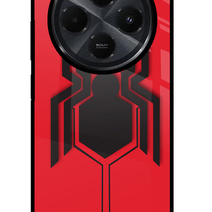 Spider Redmi 14C 5G Glass Case Back Cover by Casekaro