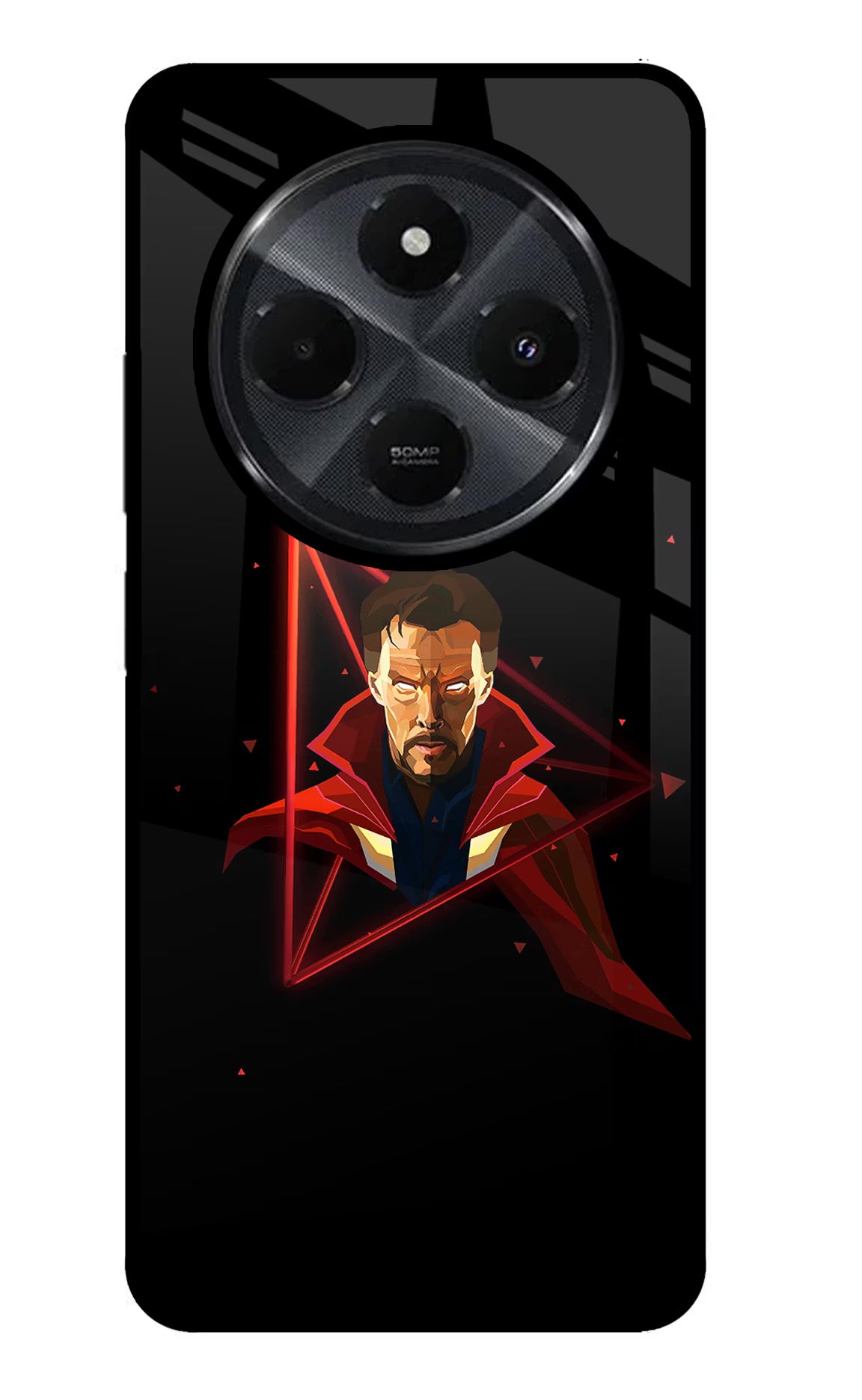 Doctor Ordinary Redmi 14C 5G Glass Case Back Cover by Casekaro