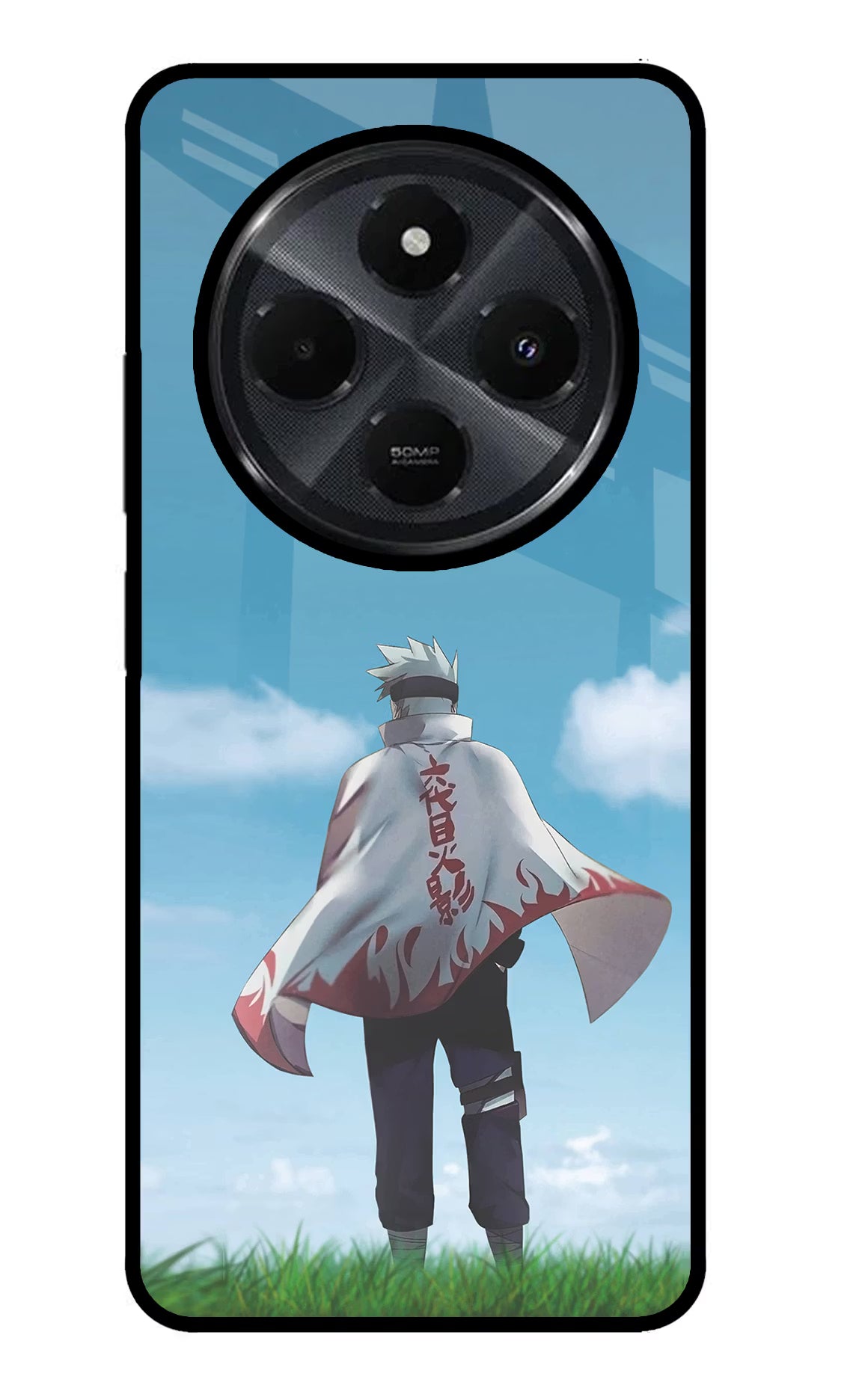 Kakashi Redmi 14C 5G Glass Case Back Cover by Casekaro