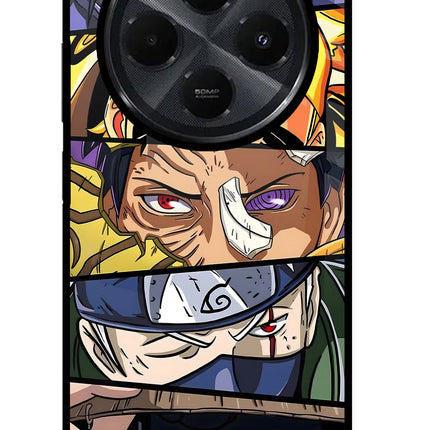 Naruto Character Redmi 14C 5G Glass Case