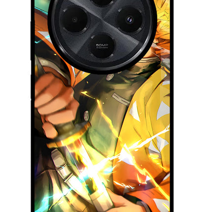 Demon Slayer Redmi 14C 5G Glass Case