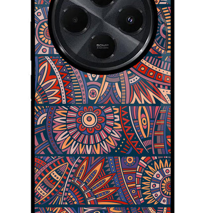 African Culture Design Redmi 14C 5G Glass Case