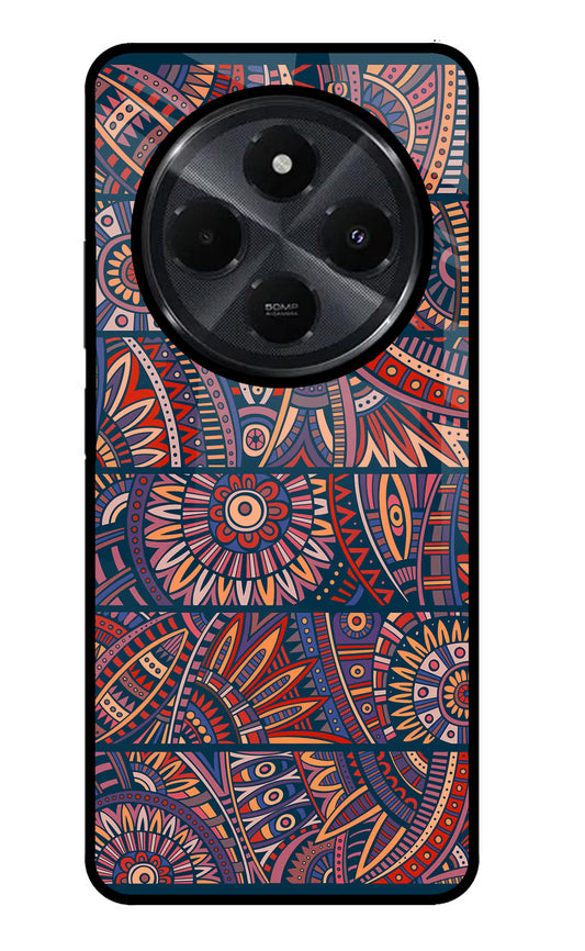 African Culture Design Redmi 14C 5G Glass Case