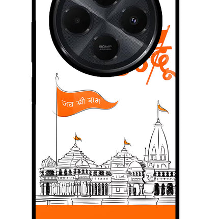 Jai Shree Ram Hindu Redmi 14C 5G Glass Case