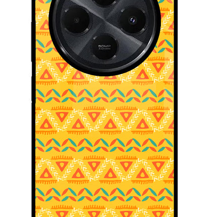 Tribal Pattern Redmi 14C 5G Glass Case