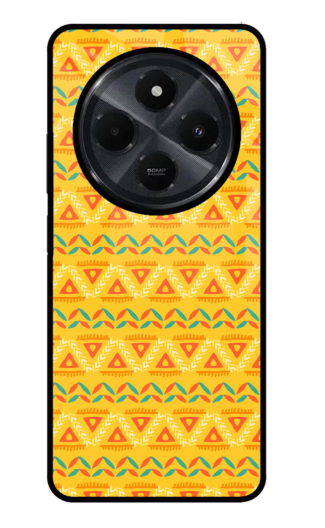 Tribal Pattern Redmi 14C 5G Glass Case