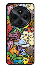 Veggie Doodle Redmi 14C 5G Glass Case