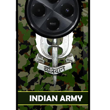 Balidan Indian Logo Redmi 14C 5G Glass Case