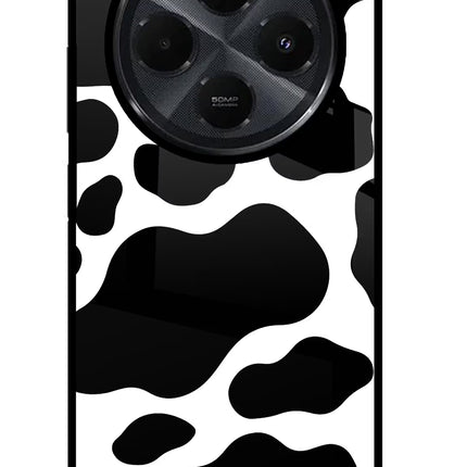 Cow Spots Redmi 14C 5G Glass Case