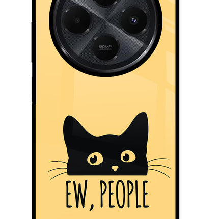 Ew People Catitude Redmi 14C 5G Glass Case