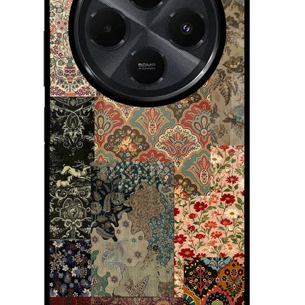Desi Print Redmi 14C 5G Glass Case Back Cover by Casekaro