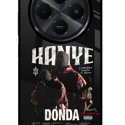 Donda Kanye West Redmi 14C 5G Glass Case