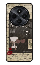 I am just a girl Redmi 14C 5G Glass Case