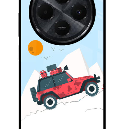 Mountain Trail Beast Redmi 14C 5G Glass Case