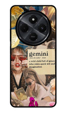 Gemini Zodiac Redmi 14C 5G Glass Case