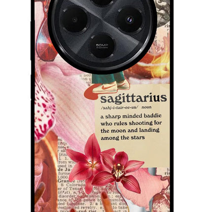 Sagittarius Zodiac Redmi 14C 5G Glass Case