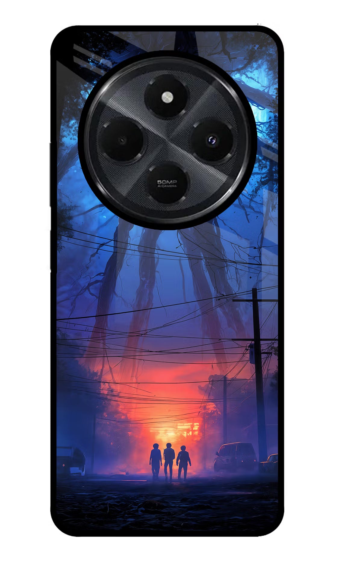 Ordinary Things Shadow Redmi 14C 5G Glass Case Back Cover by Casekaro