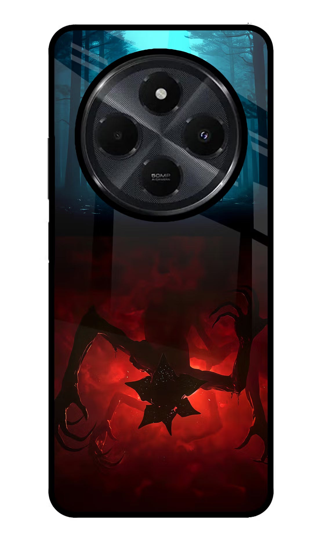 Ordinary Things Downside Up Redmi 14C 5G Glass Case Back Cover by Casekaro