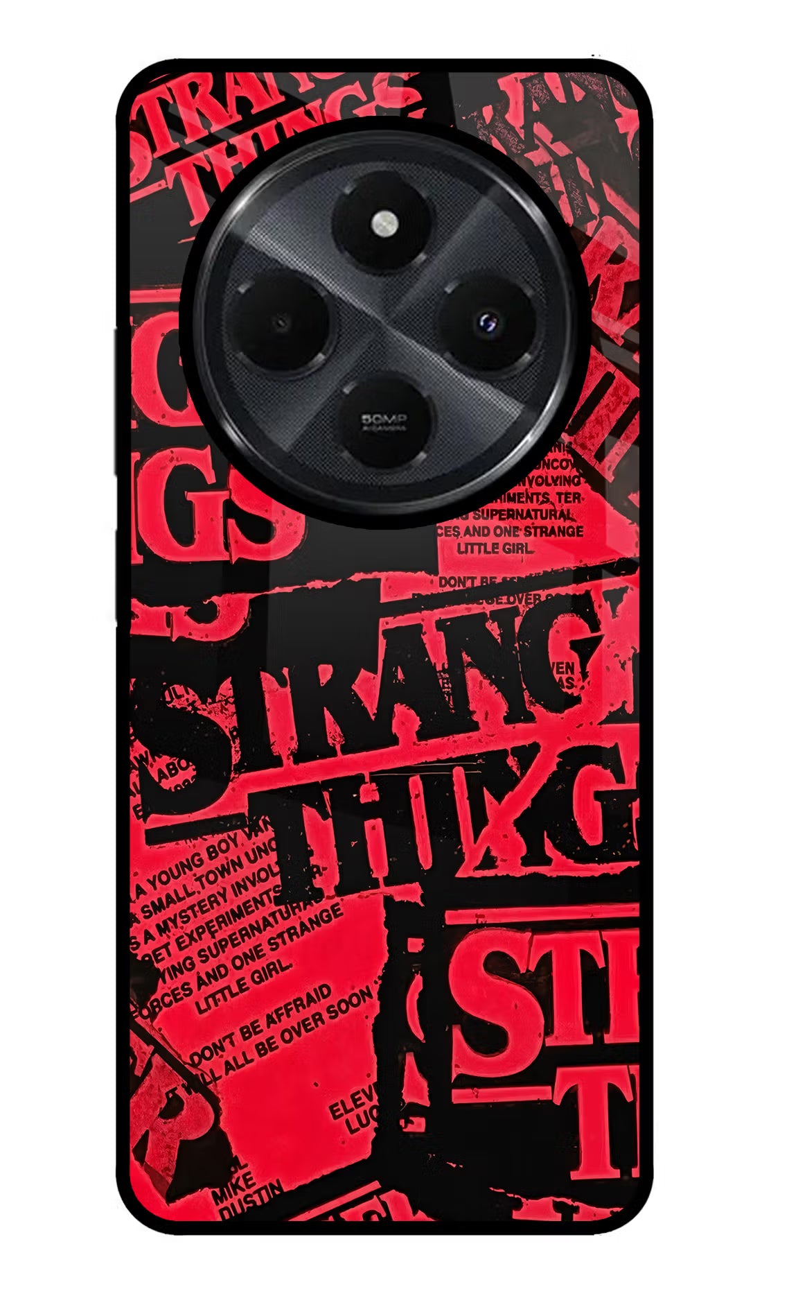 Ordinary Things Redmi 14C 5G Glass Case Back Cover by Casekaro