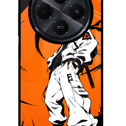 Street Samurai  Redmi 14C 5G Glass Case