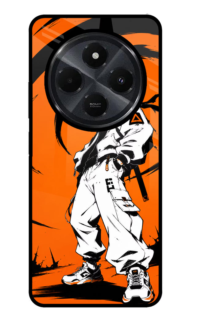 Street Samurai  Redmi 14C 5G Glass Case