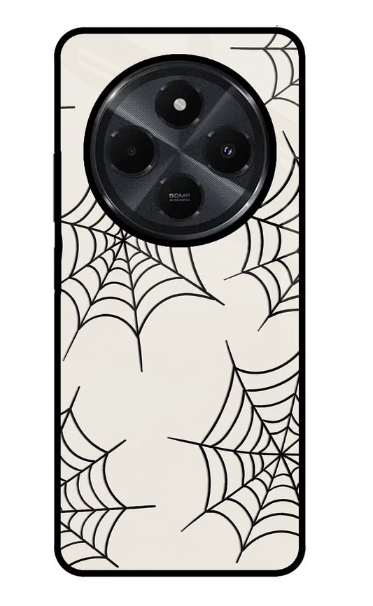 Spider Web Redmi 14C 5G Glass Case