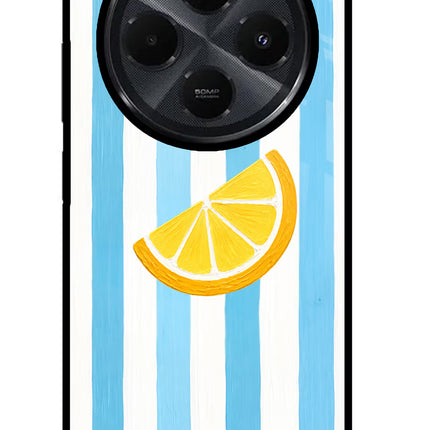 Summer Lemon Redmi 14C 5G Glass Case