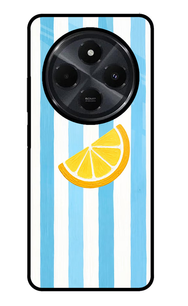 Summer Lemon Redmi 14C 5G Glass Case