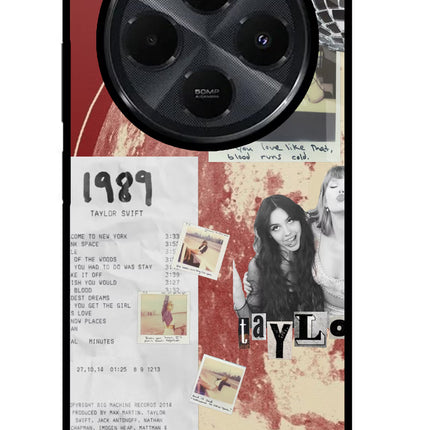 Taylor Swift Redmi 14C 5G Glass Case