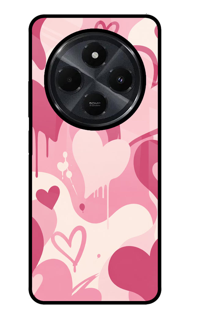 Hearty case Redmi 14C 5G Glass Case