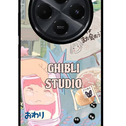 Studio Ghibli Redmi 14C 5G Glass Case
