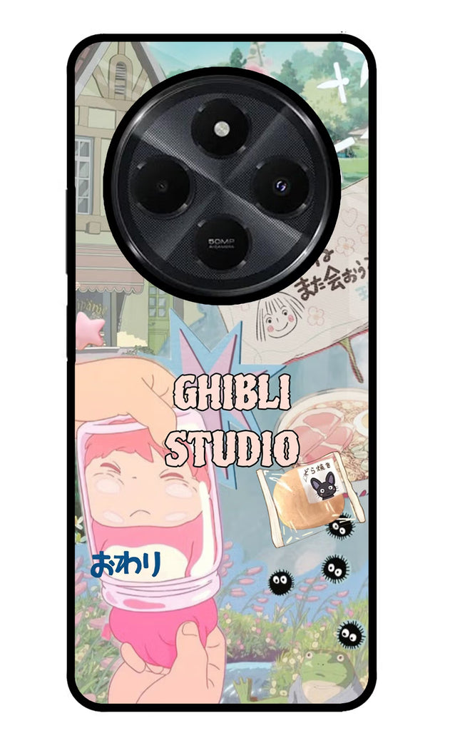 Studio Ghibli Redmi 14C 5G Glass Case