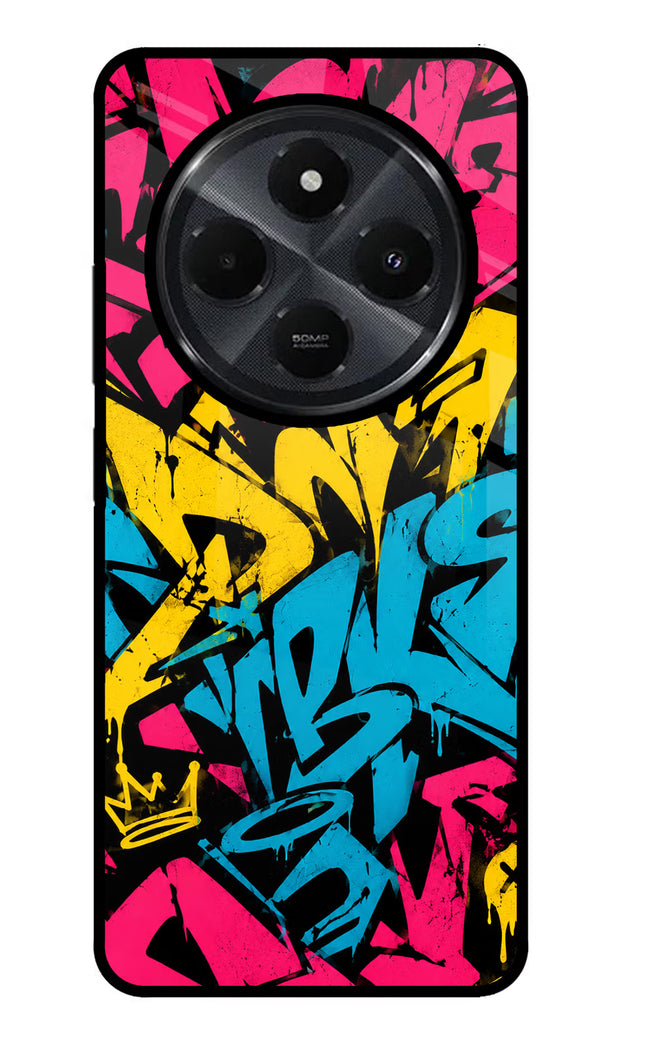 Graffiti Vibe Redmi 14C 5G Glass Case