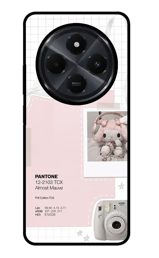 Pantone Asthetic Redmi 14C 5G Glass Case