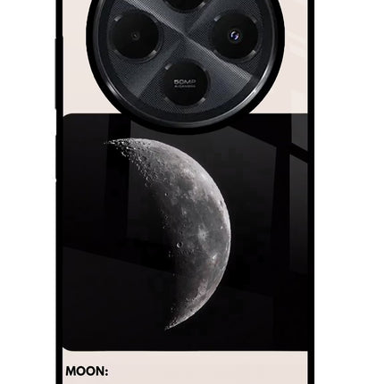 Moon Phase Redmi 14C 5G Glass Case