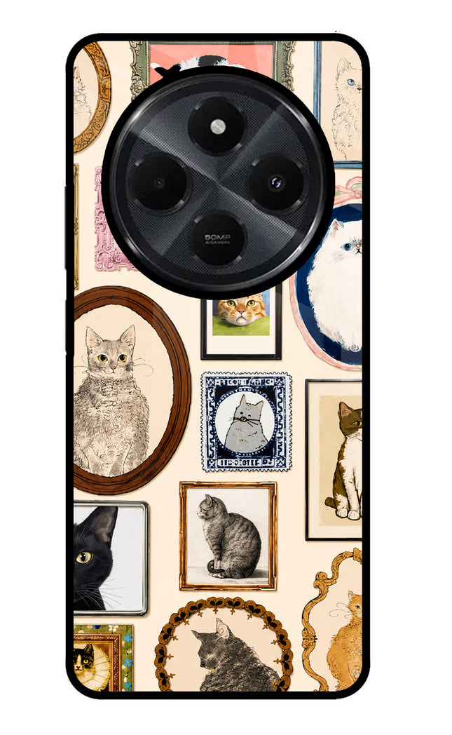 Mirror Cats Redmi 14C 5G Glass Case