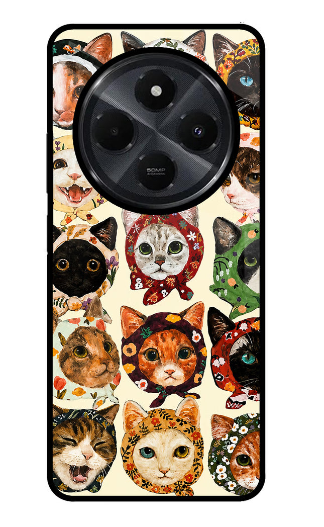 Cool Cat Redmi 14C 5G Glass Case