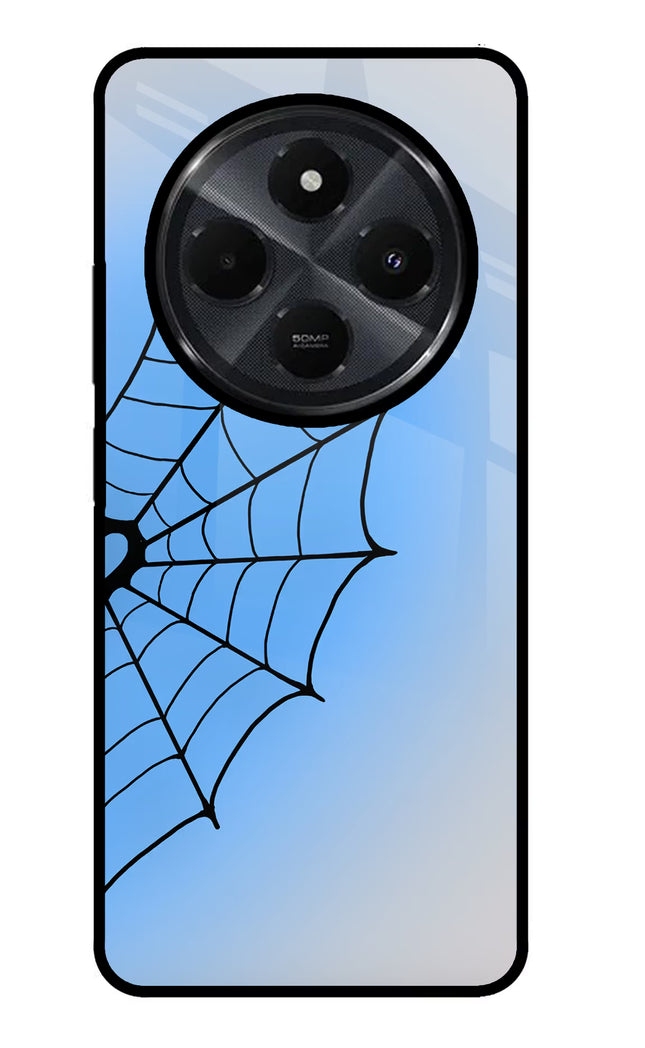 Blue Web Redmi 14C 5G Glass Case