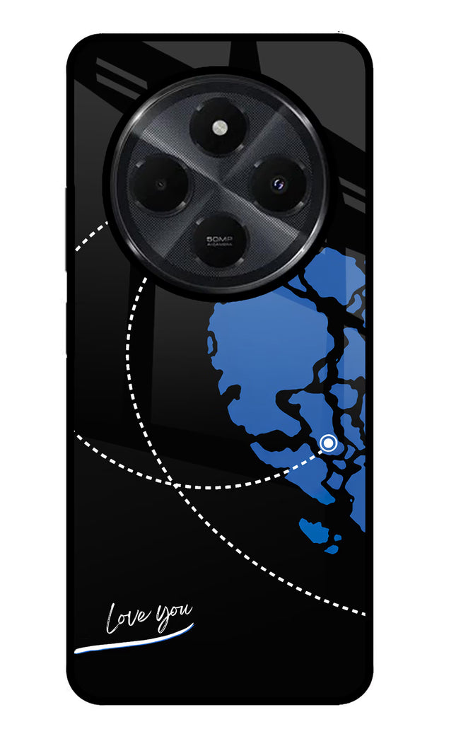 Love Orbit Redmi 14C 5G Glass Case