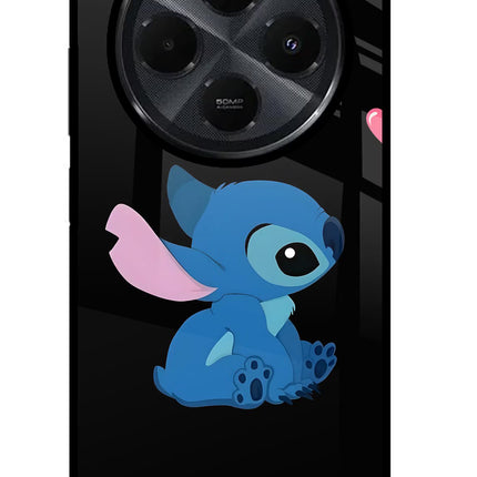 Stitch Crush Redmi 14C 5G Glass Case
