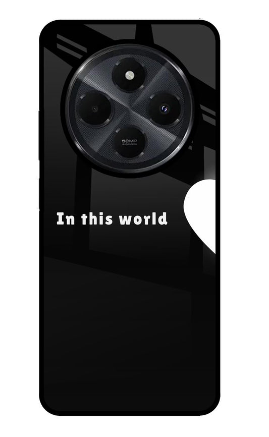 This World Redmi 14C 5G Glass Case