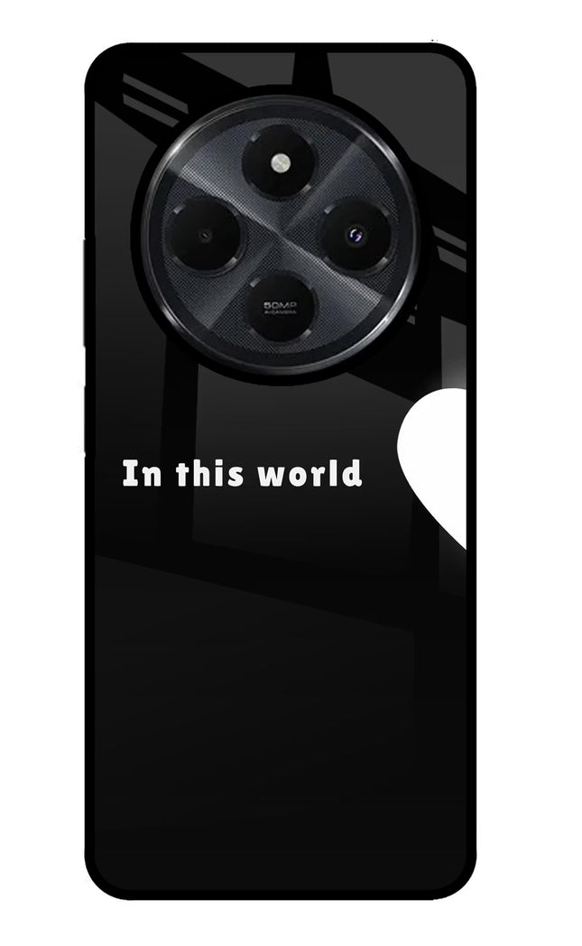 This World Redmi 14C 5G Glass Case