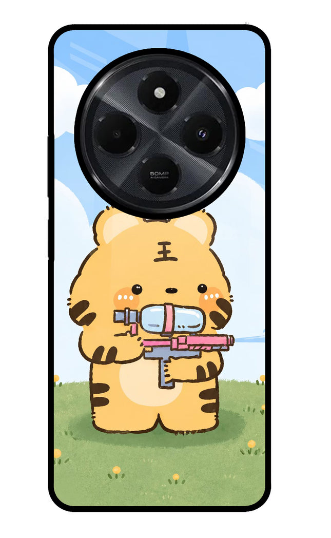 Tiger Treat Redmi 14C 5G Glass Case