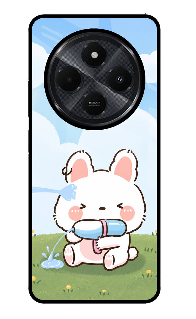 Bunny Treat Redmi 14C 5G Glass Case