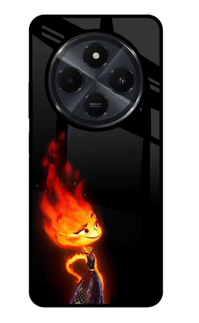 Ember Flame Redmi 14C 5G Glass Case