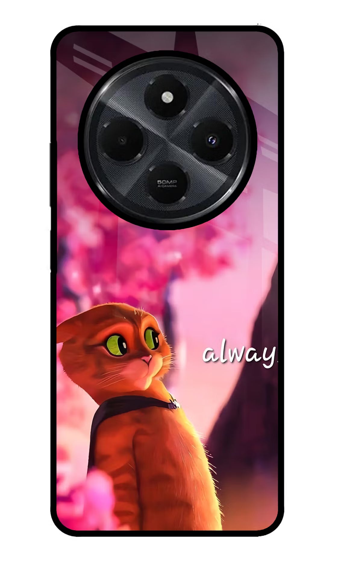 Always Cat Redmi 14C 5G Glass Case
