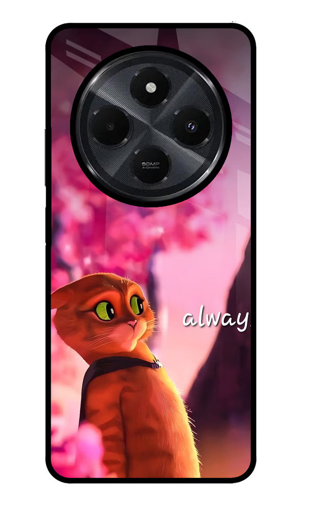 Always Cat Redmi 14C 5G Glass Case